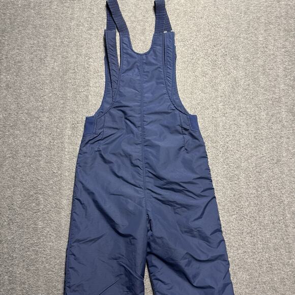 VTG Subello Ski Bib Mens Medium Navy Blue Snow Pants Overalls Snowboard 1980s - Picture 6 of 10